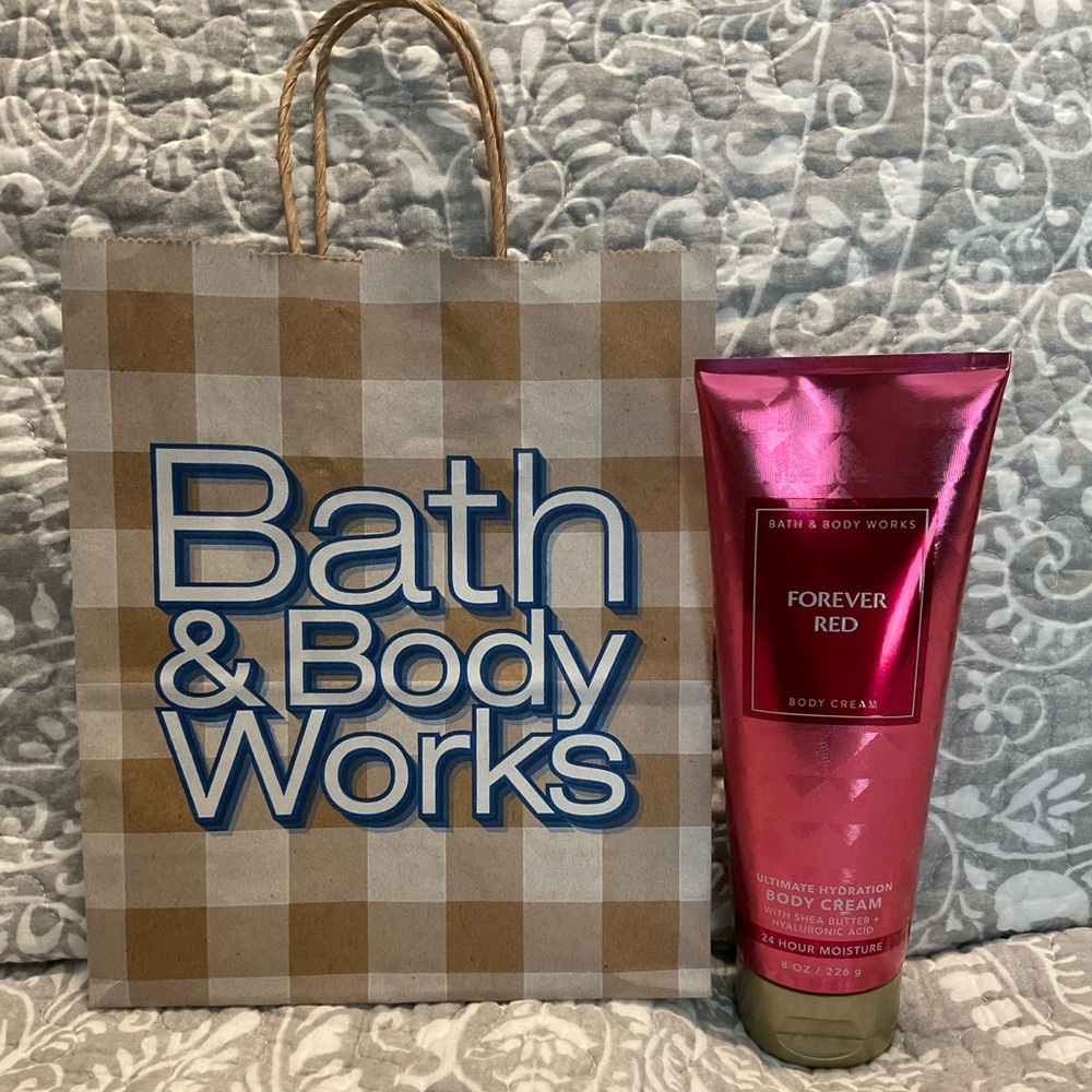 Bath & Body Works Forever Red Body Cream Lotion